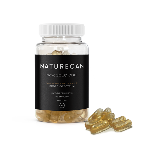 Two packets of Accelerator 10mg CBD capsules