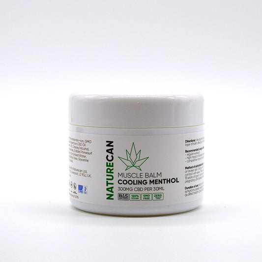 CBD Muscle balm, cooling menthol