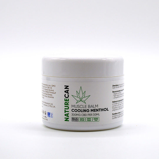 CBD Muscle balm, cooling menthol