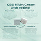 Intensely Nourishing CBD Night Cream with Retinol (มอยเจอร์ไรเซอร์กลางคืน CBD และ เรตินอล)